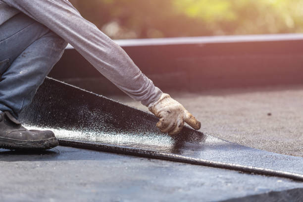 Professional Crawl Space Encapsulation technician working in Mears, MI